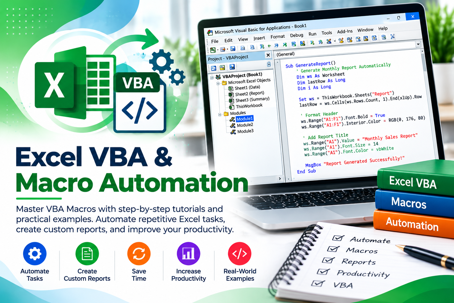 Excel VBA & Macro Automation